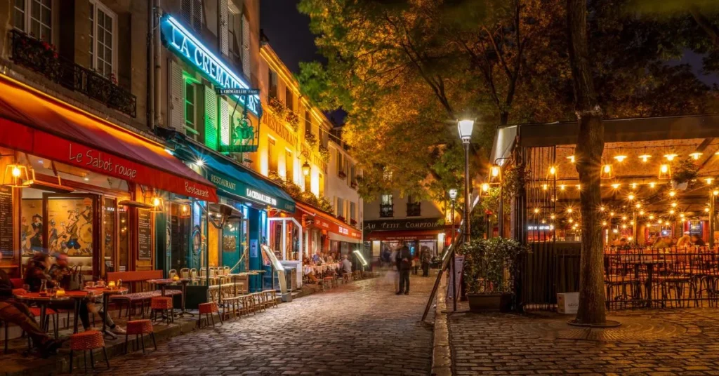 A place du Tertre.