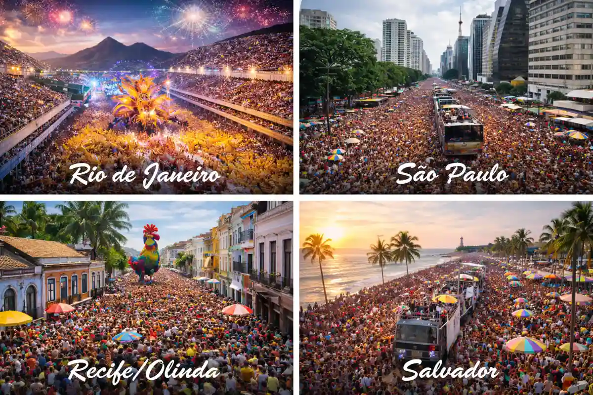4 destinos mais tecnológicos para passar o Carnaval no Brasil