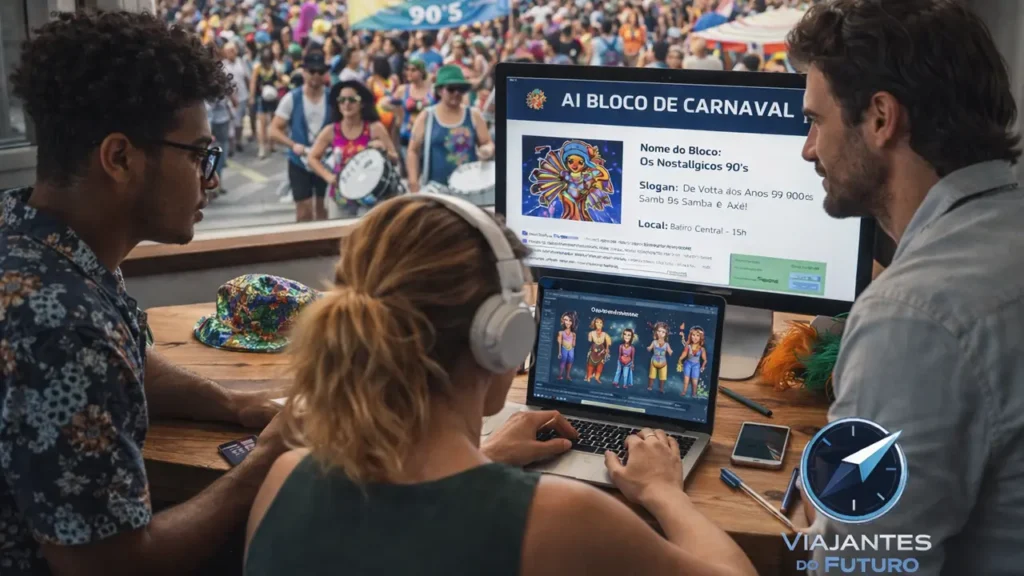 Sem dinheiro? Sem equipe? Como a IA pode salvar, e turbinar, seu Carnaval