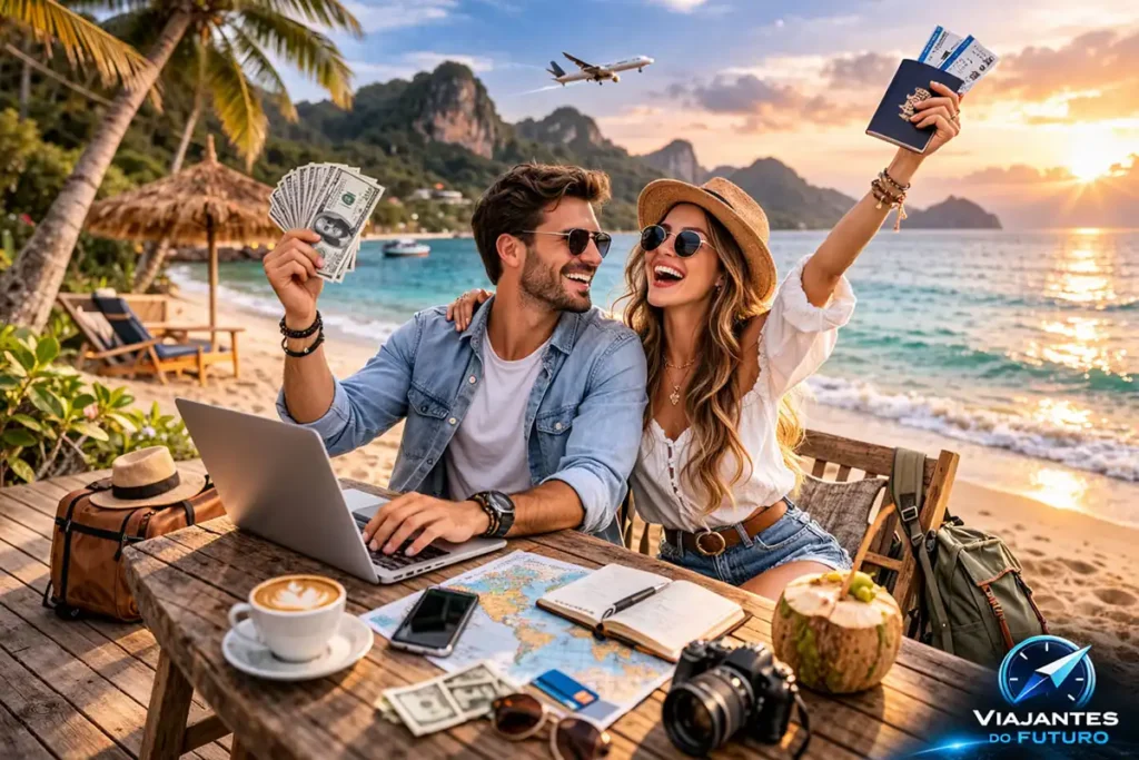 Como ganhar dinheiro viajando? 6 estratégias reais que funcionam