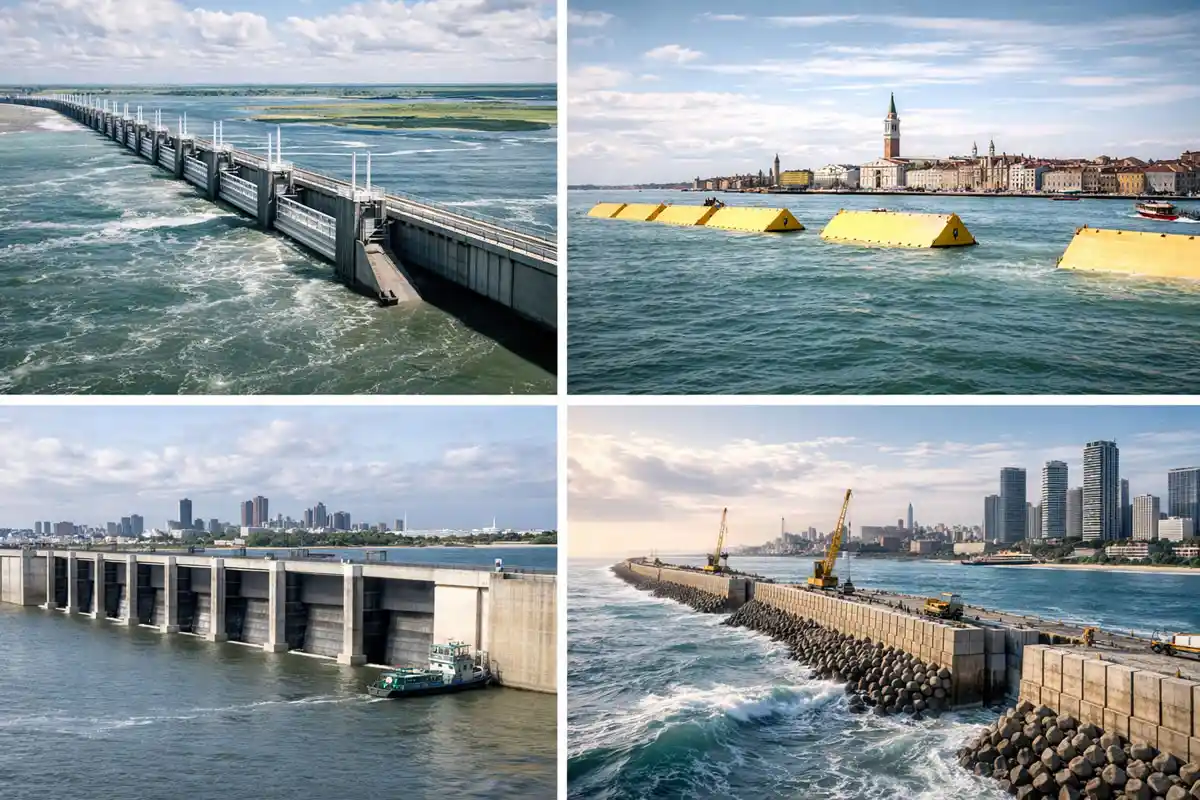 4 cidades que já estão construindo barreiras contra o mar