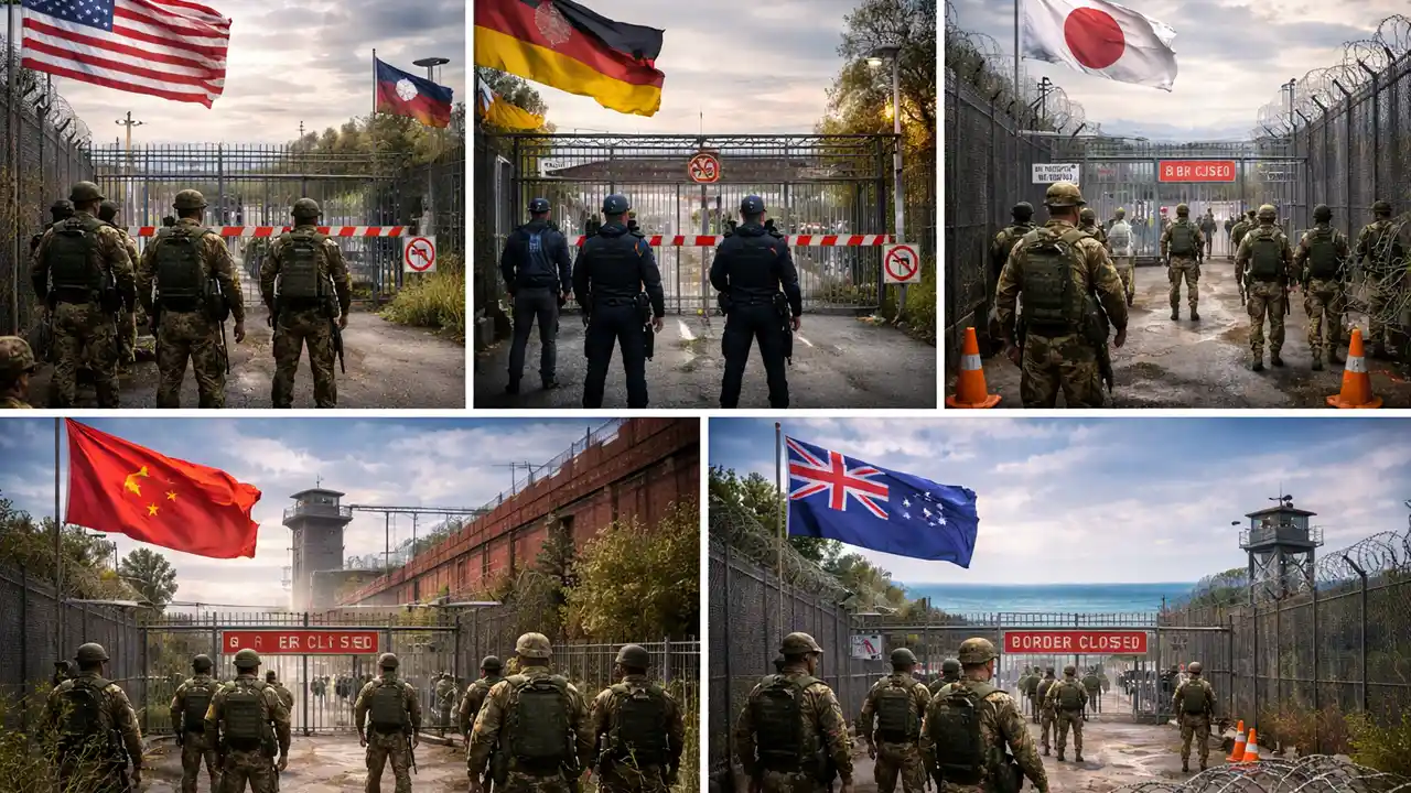 Estes são os países que poderão fechar as fronteiras em 2026