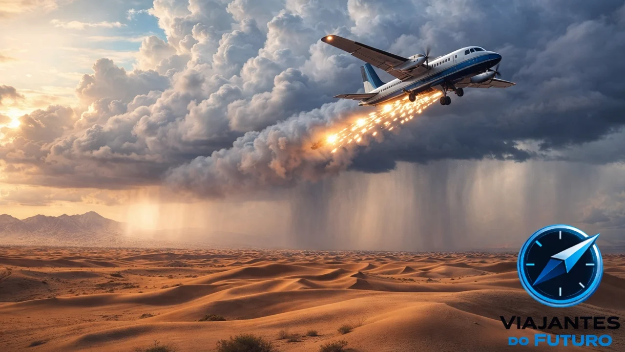O país que está plantando nuvens: como a tecnologia tenta trazer chuva ao deserto?