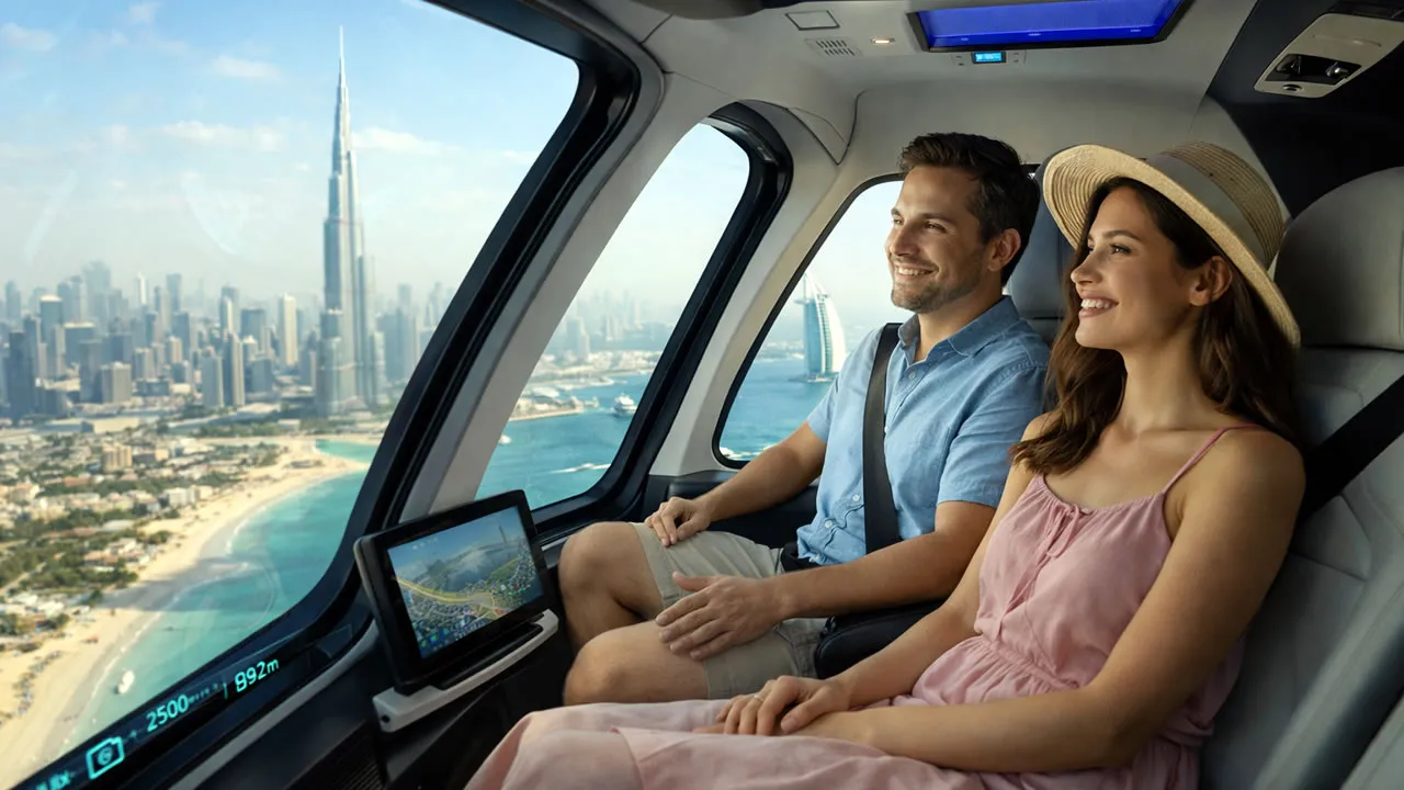 O primeiro país que vai testar táxis voadores para turistas