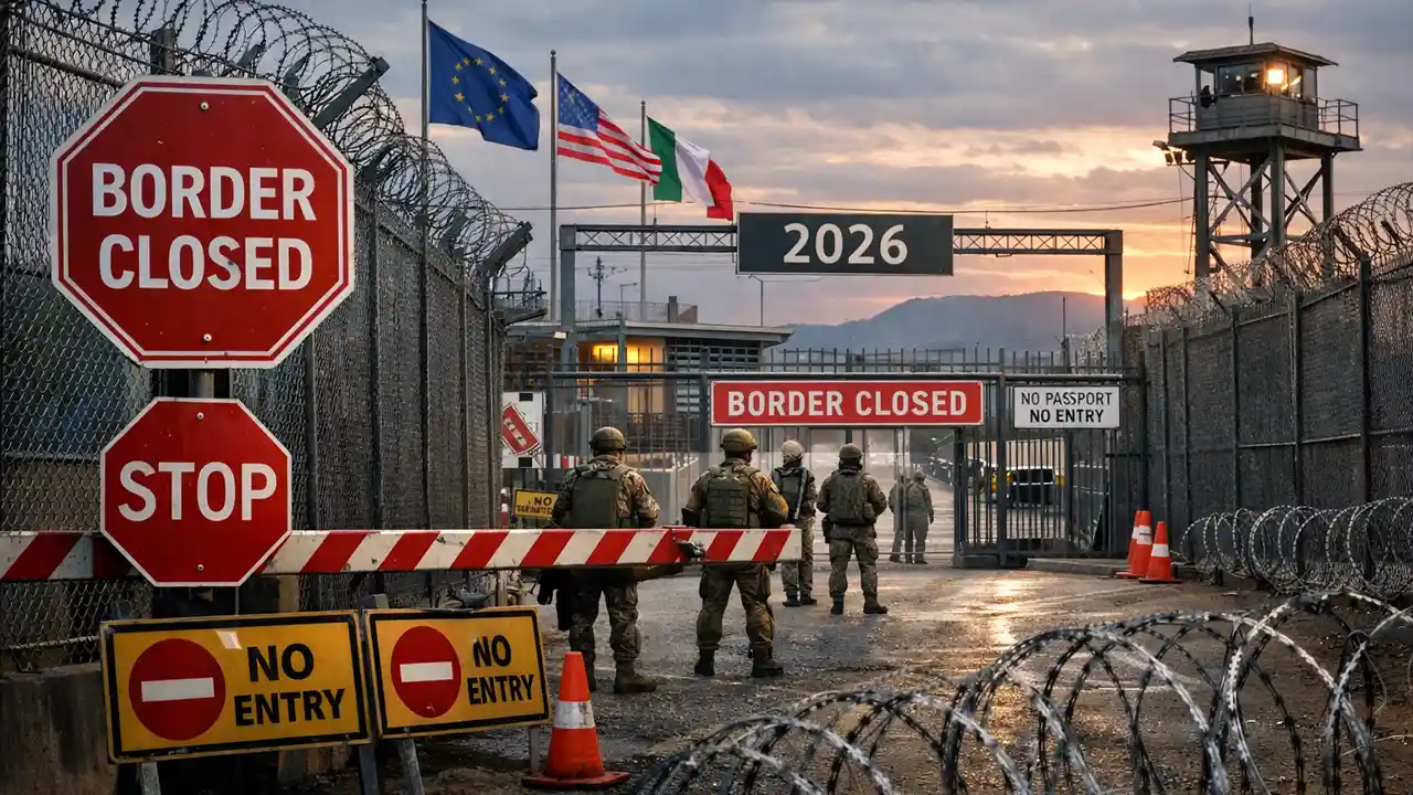 Estes são os países que poderão fechar as fronteiras em 2026