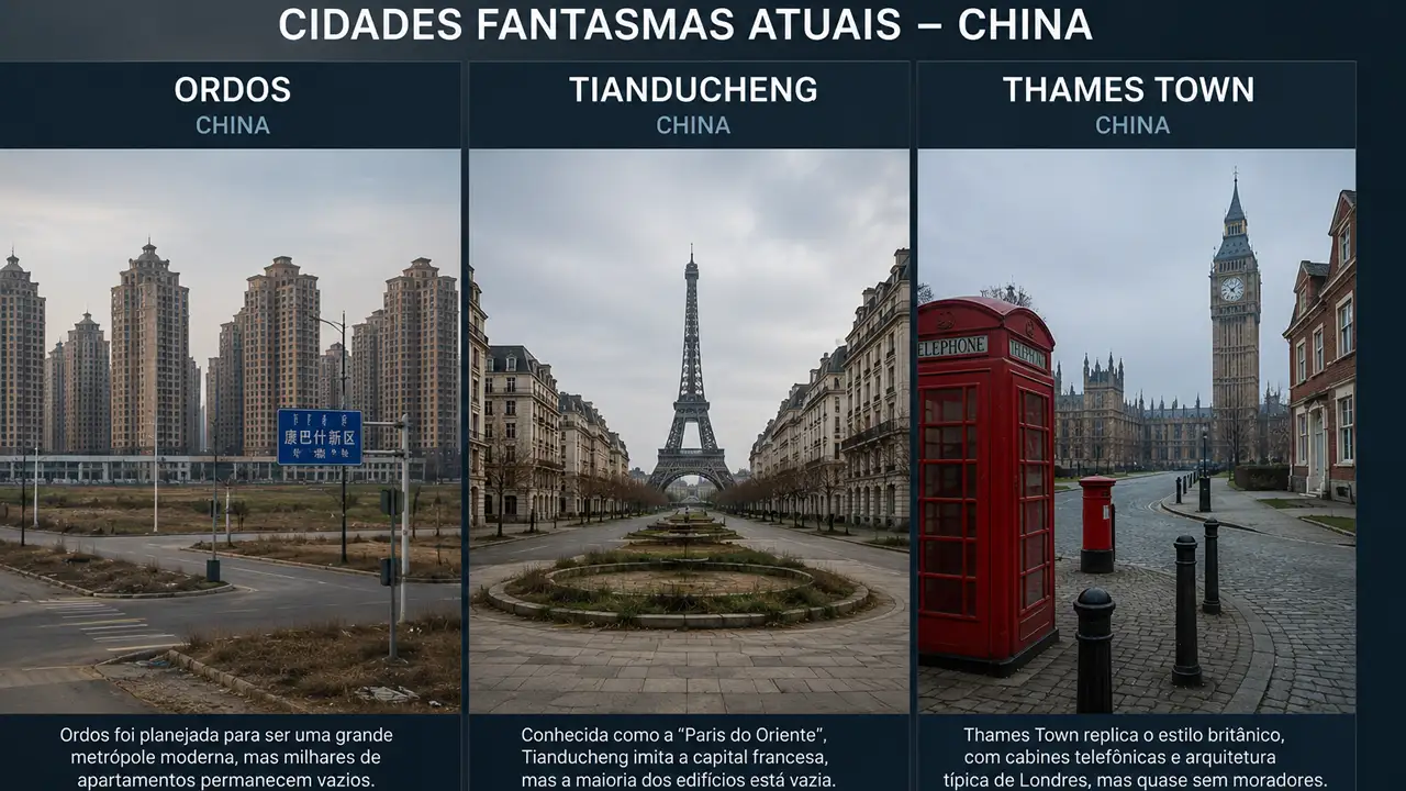 Cidades Fantasmas” do Século 21