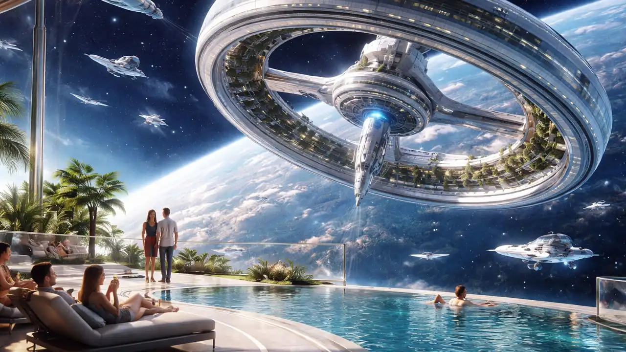 Já pensou em se hospedar no espaço? Veja como serão os hotéis espaciais