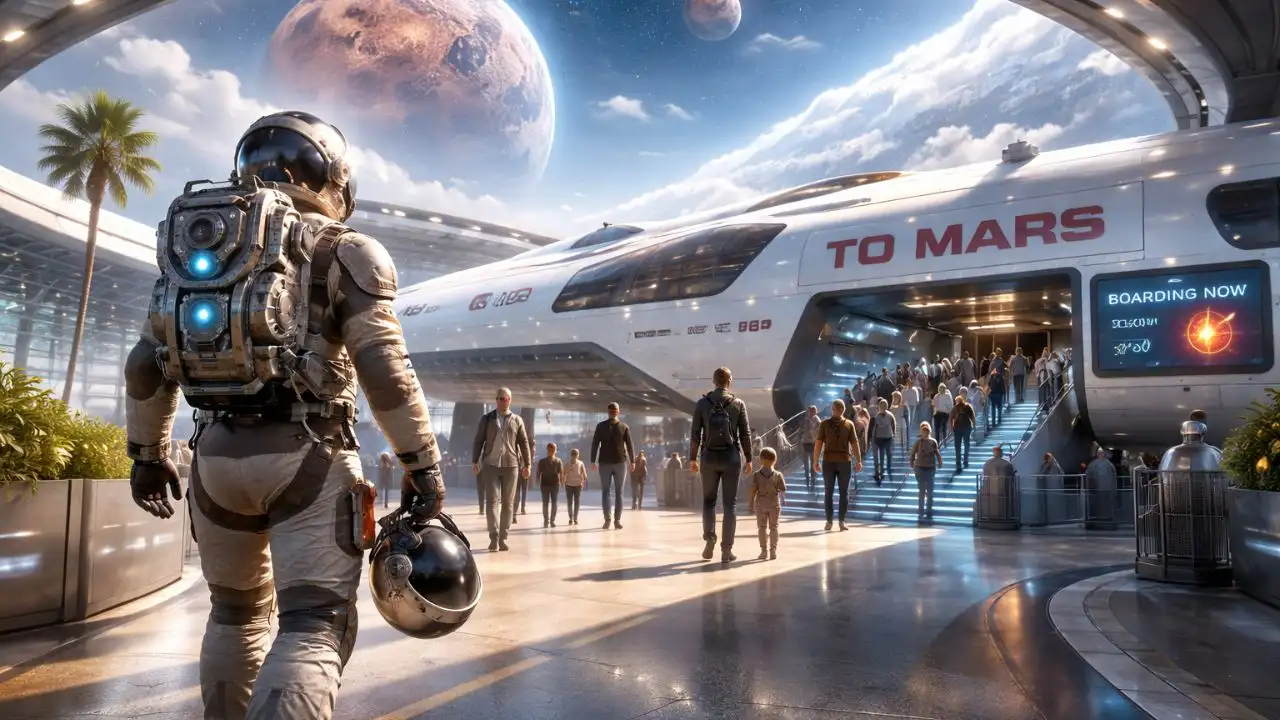 Como será viajar para Marte no futuro? Irá se surpreender