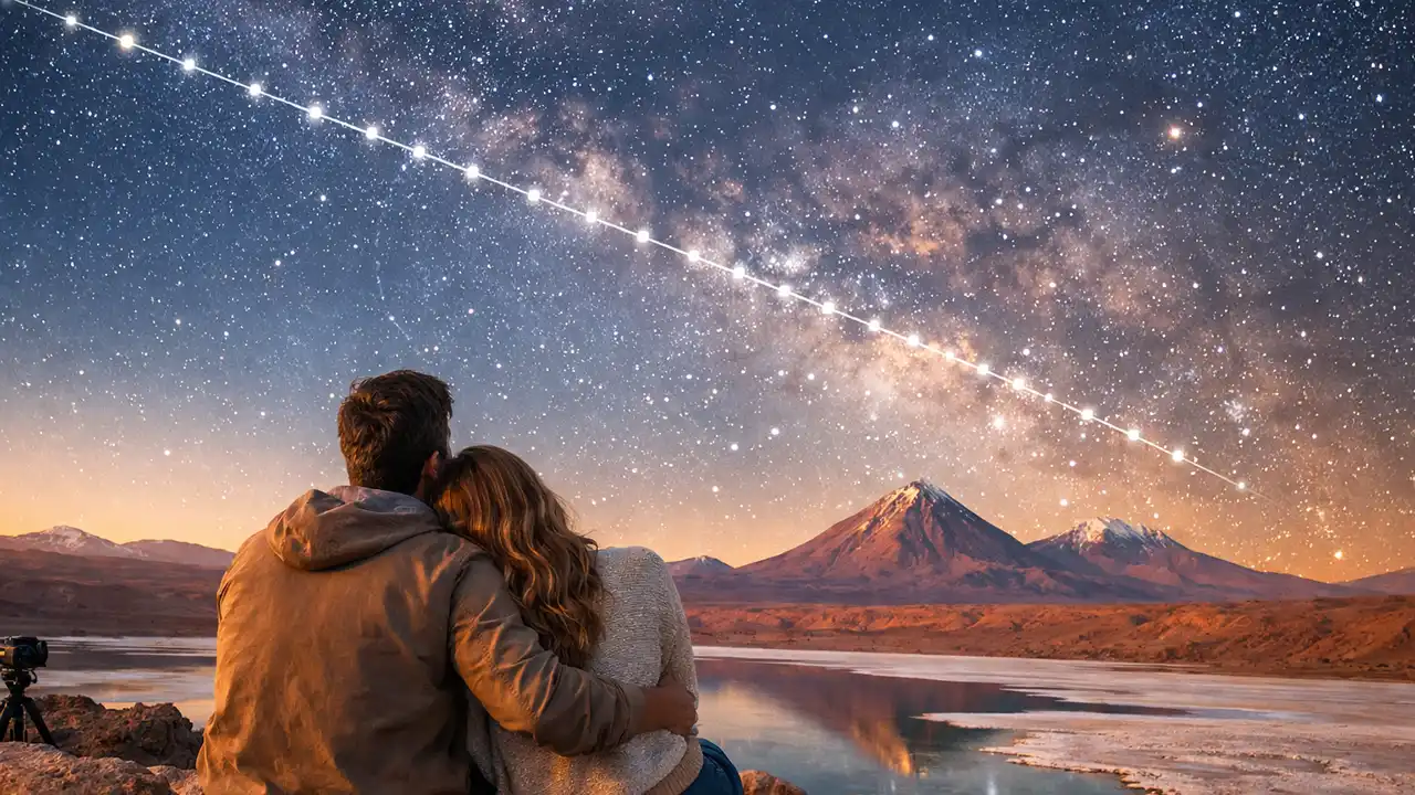 4 destinos em que você pode ver satélites passando no céu