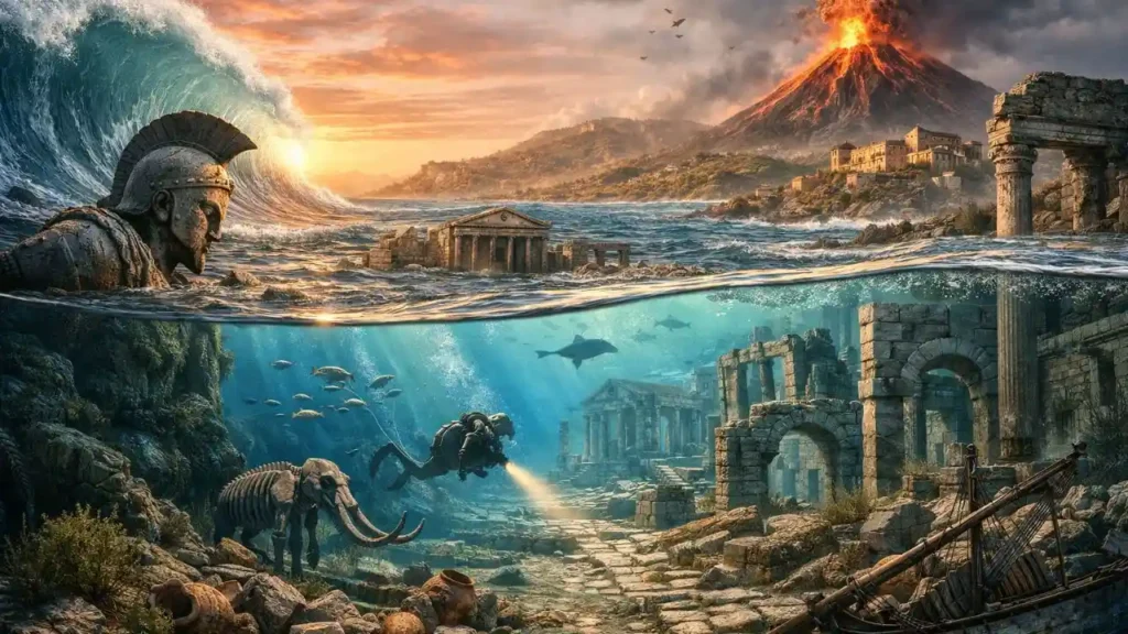 Mistérios do mundo perdido! 5 lugares e países que já foram submersos