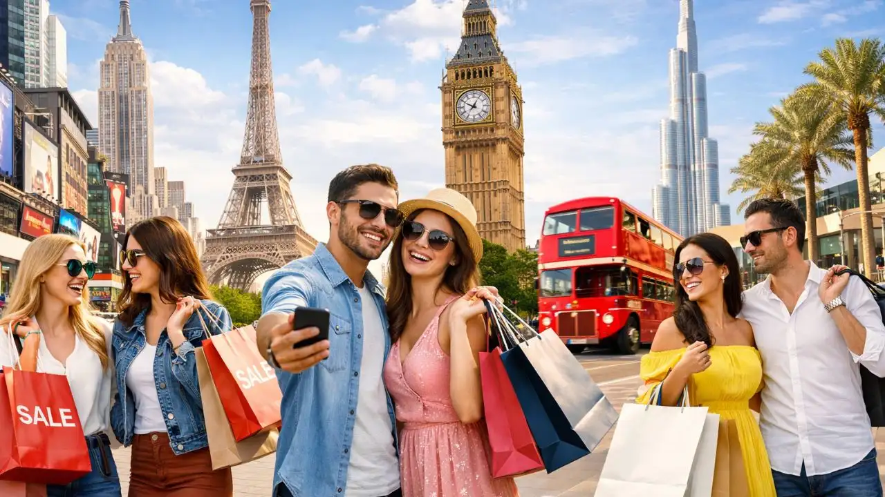 5 melhores destinos famosos para compras no exterior
