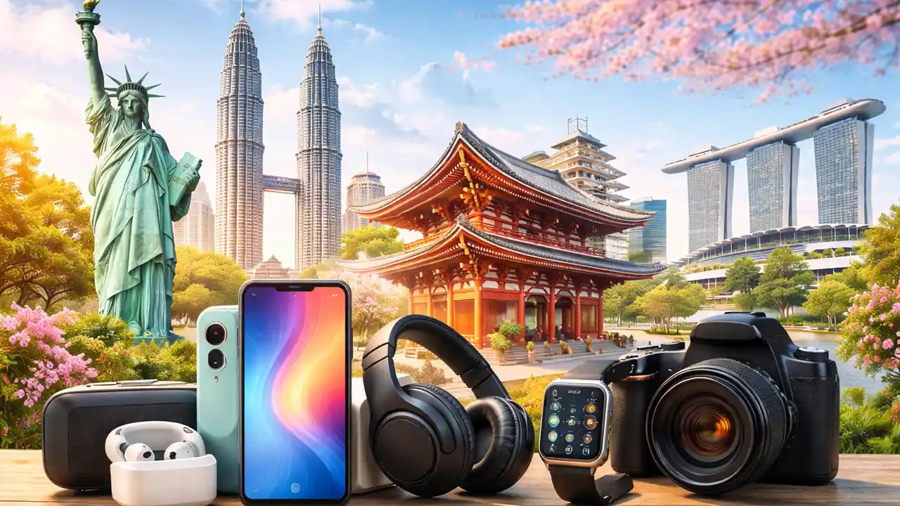 6 melhores países para comprar eletrônicos mais baratos