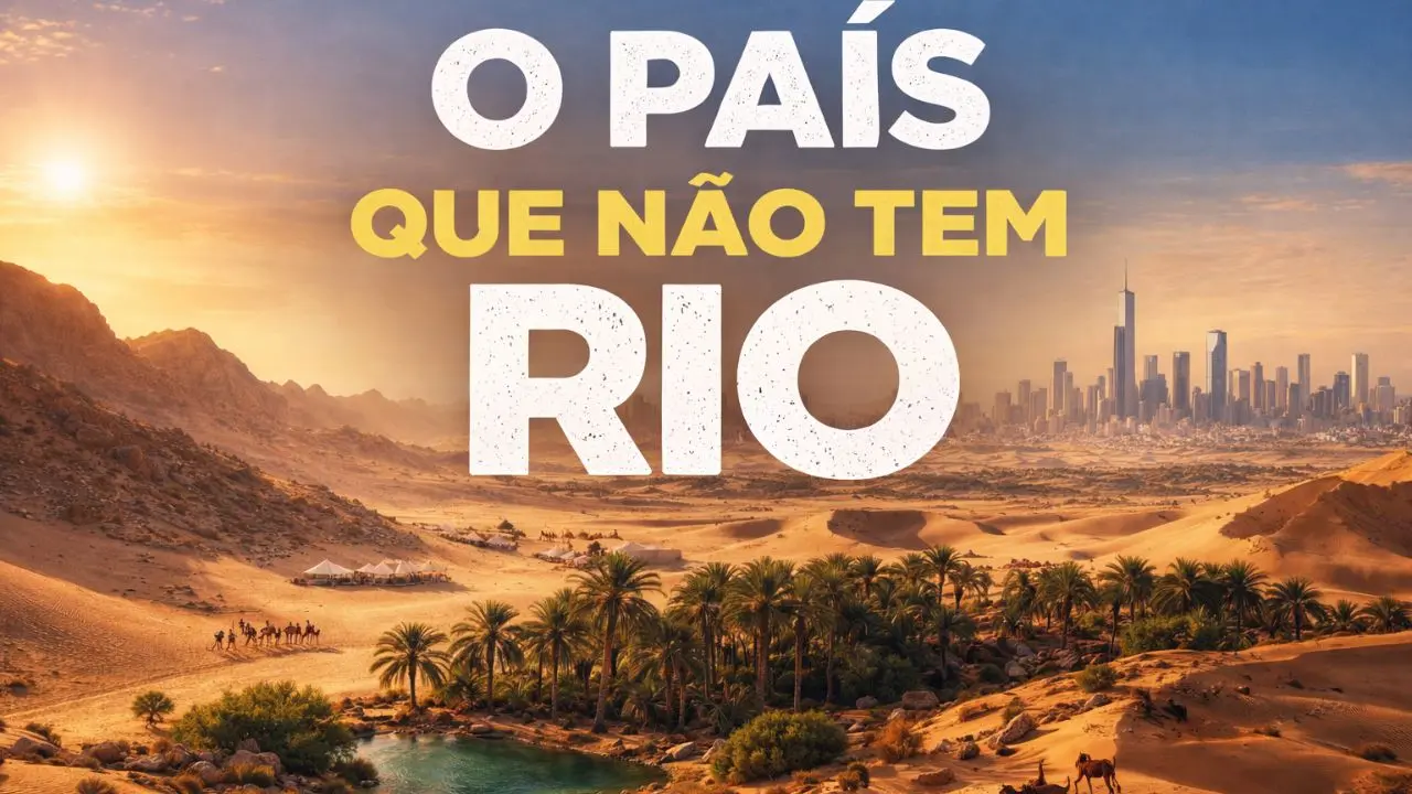 Este é o país que não tem rio; você já conhece?