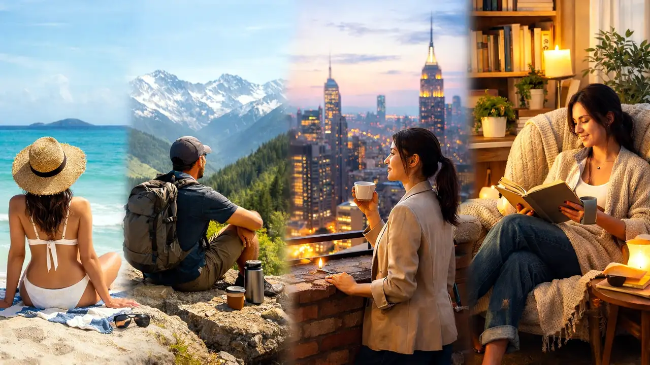 Qual é o seu lugar favorito? Veja o que ele revela sobre você!