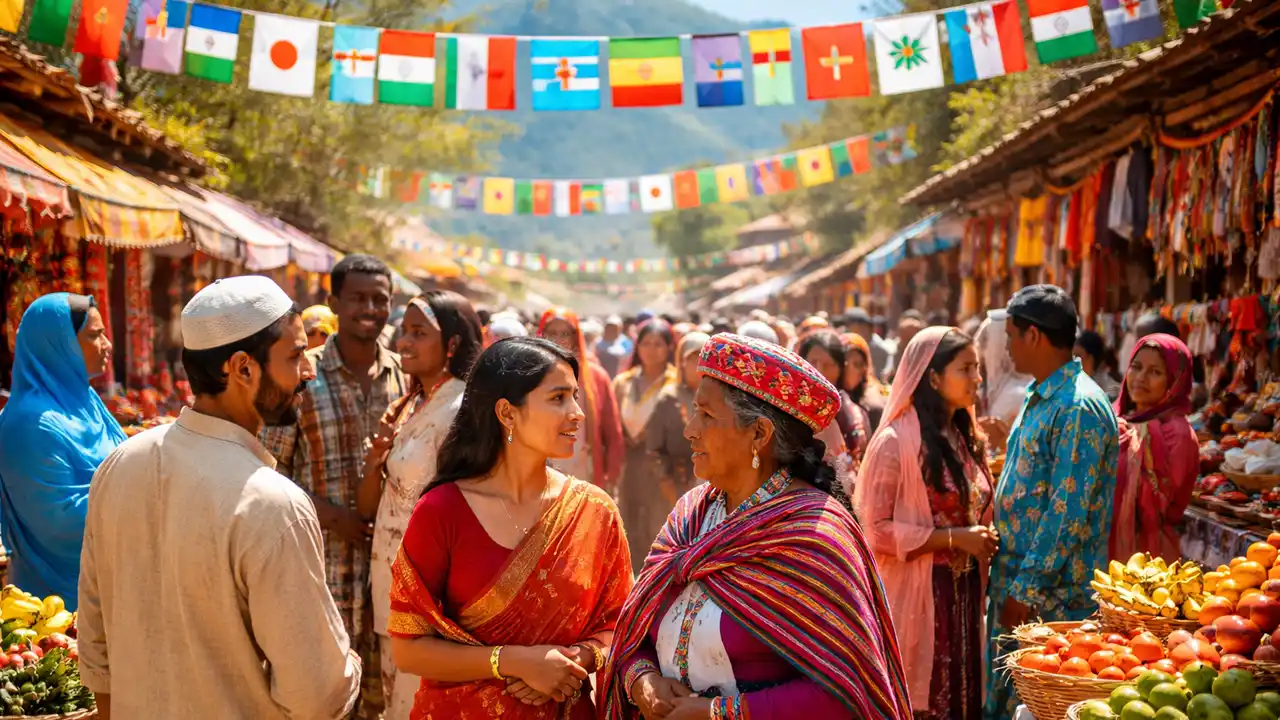 País que fala 36 idiomas.