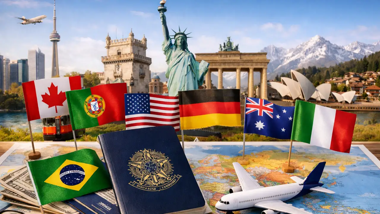 Países Que Estão Incentivando a Migração de Brasileiros