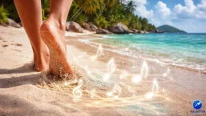 A praia que “canta” quando você pisa