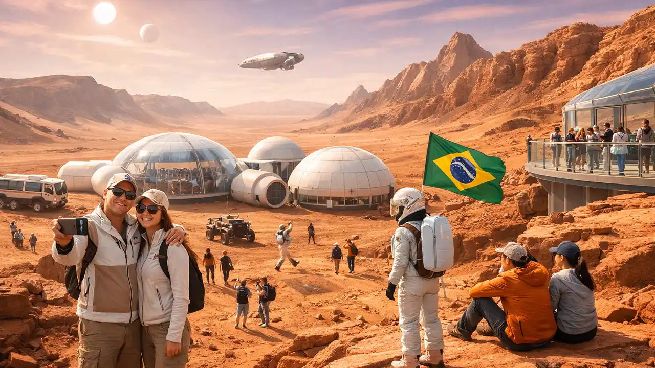 Turismo em Marte? Veja as previsõe e quando ele poderá se tornar real