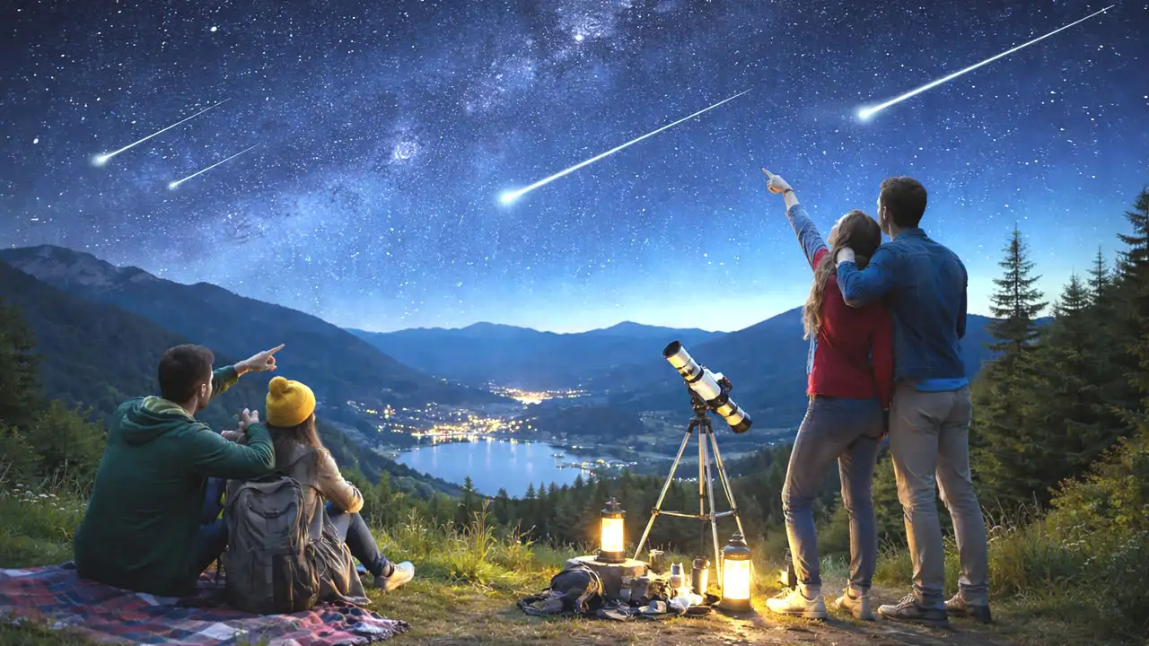 4 destinos em que você pode ver satélites passando no céu
