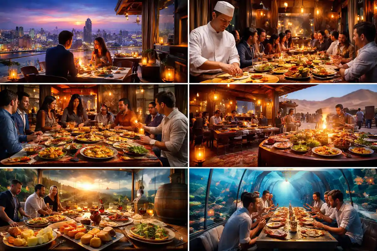 Você teria xoragem? 7 experiências gastronômicas diferentes pelo mundo