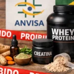Marcas de creatina, Whey Protein e cápsulas naturais proibidos pela ANVISA