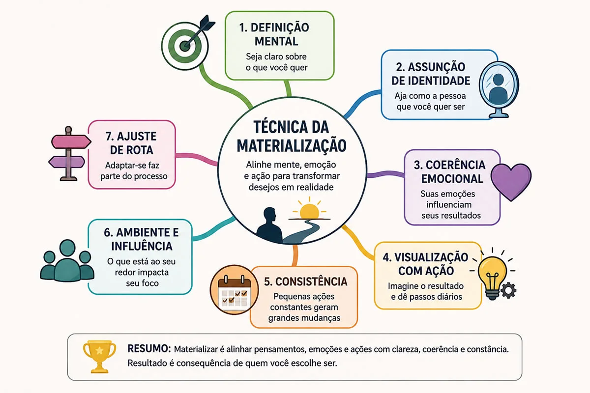 Técnica de materialização.