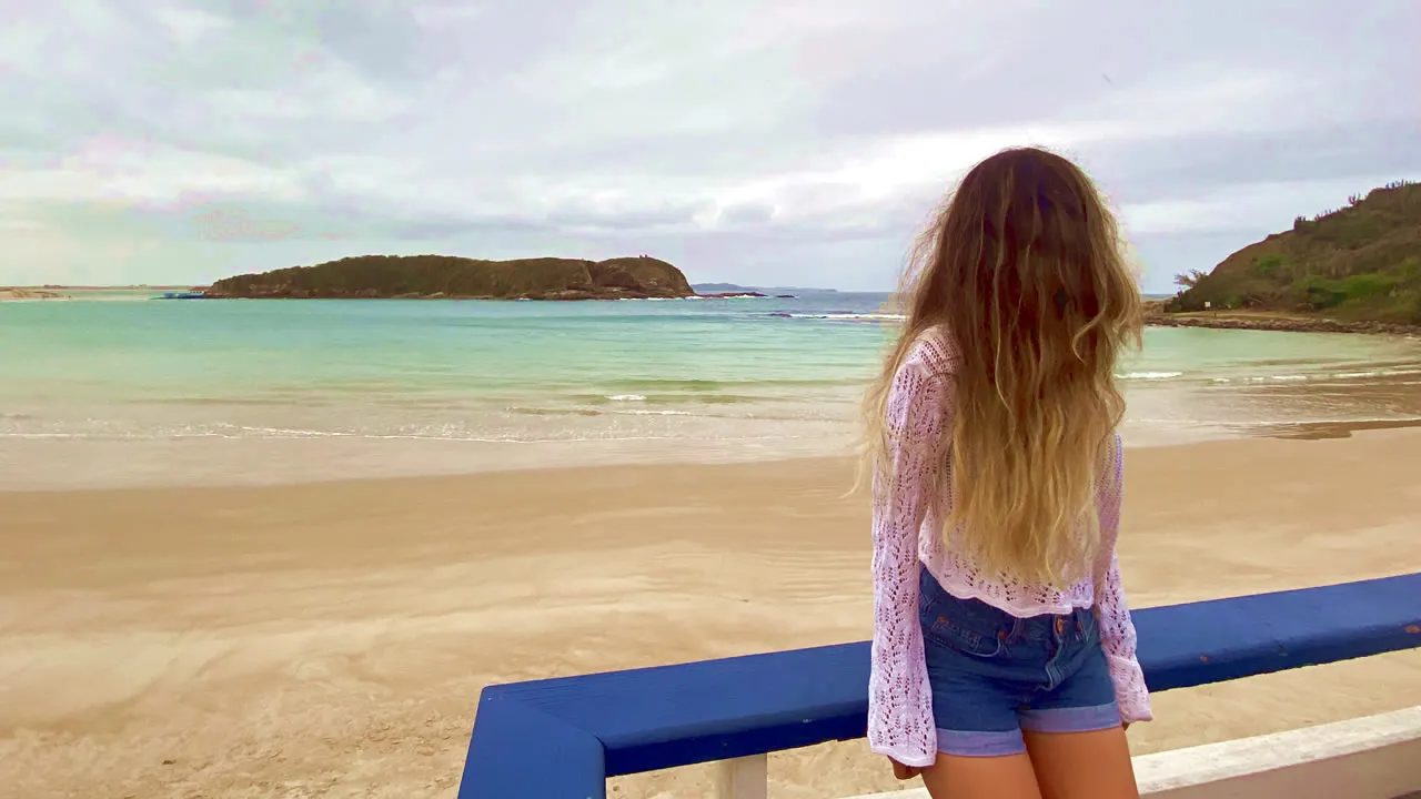 Praia das Conchas.
