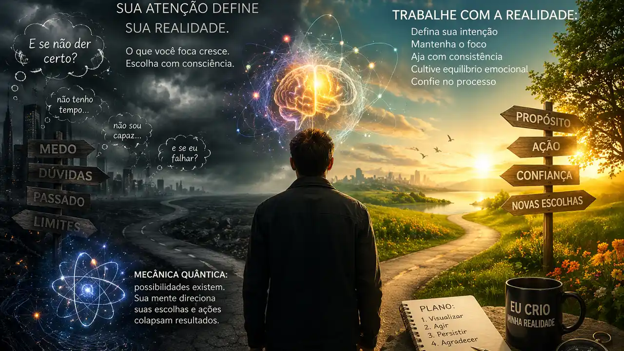Como seus pensamentos mudam seu corpo e como assumir o controle