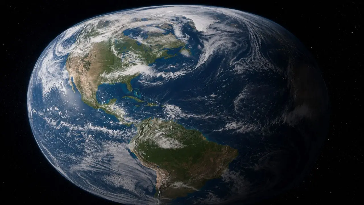 A Terra não é uma esfera perfeita