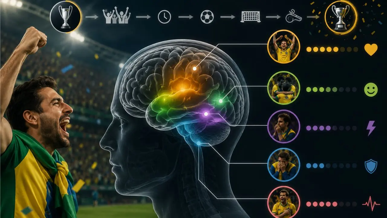 O que acontece no cérebro dos torcedores durante uma final da Copa do Mundo?