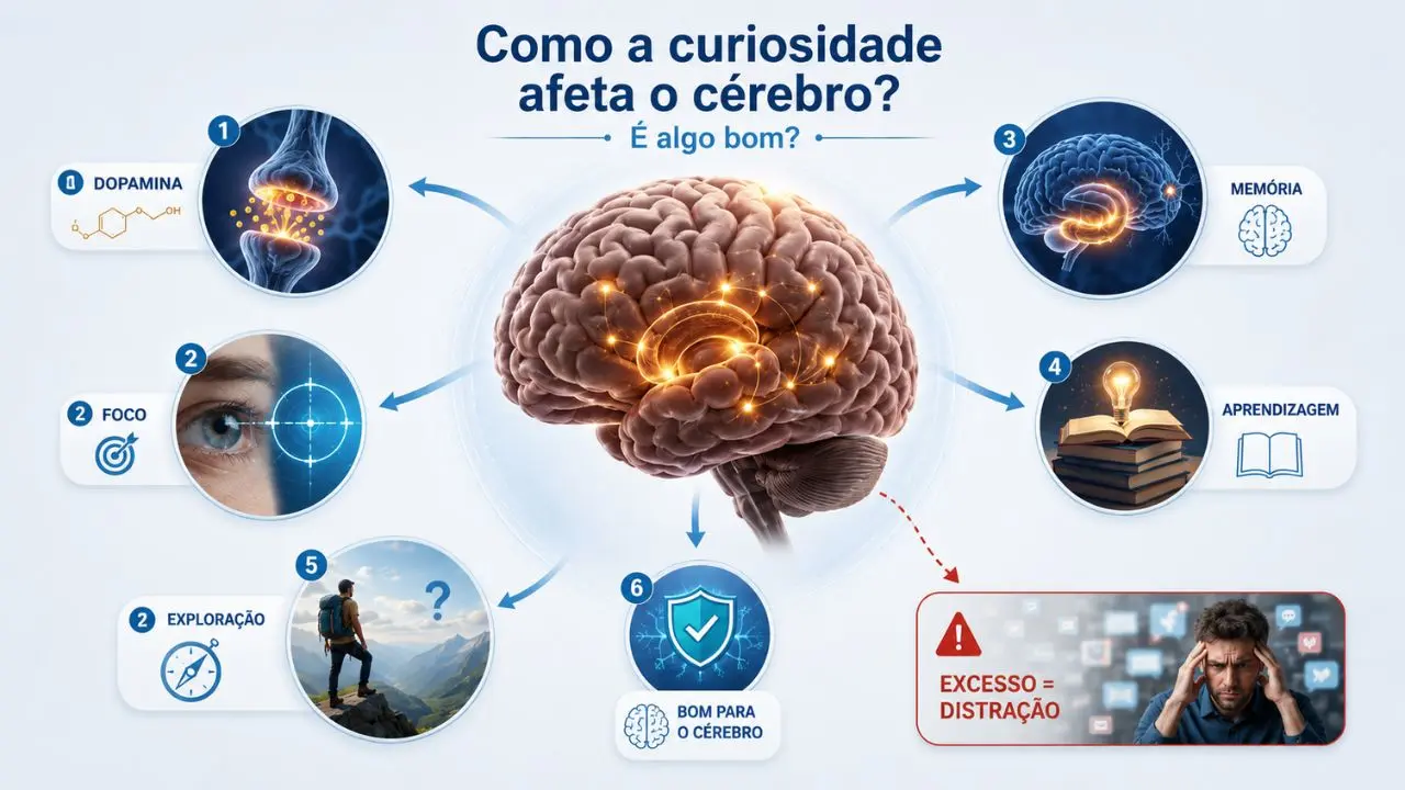 O que acontece no cérebro quando sentimos curiosidade?