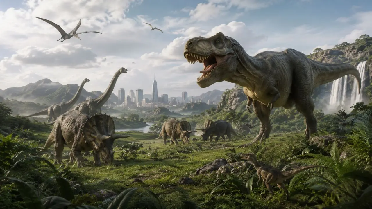 E se os dinossauros nunca tivessem sido extintos? A resposta pode surpreender você