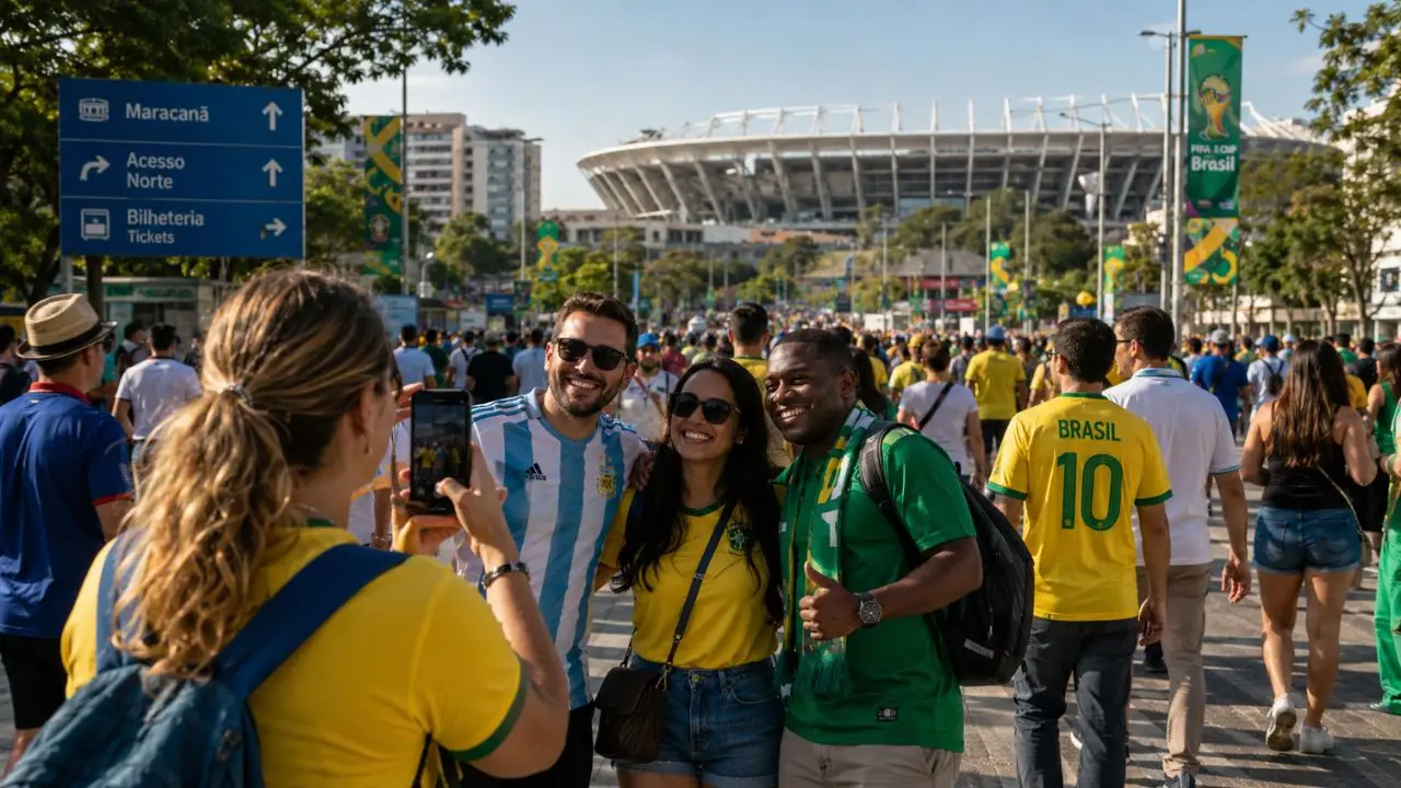 O que os turistas realmente pensam de um país durante a Copa do Mundo?