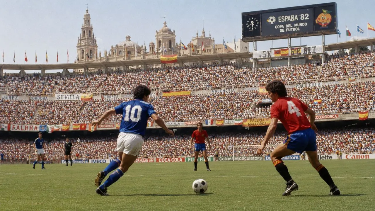 Copa na Espanha em 1982