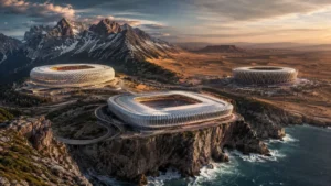 Estádios construídos em locais improváveis que impressionam o mundo