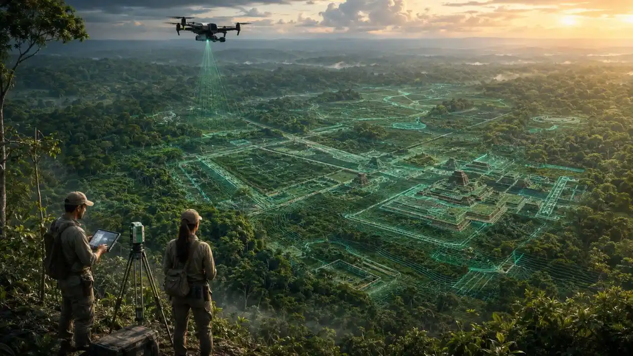 Cidades antigas na Amazônia