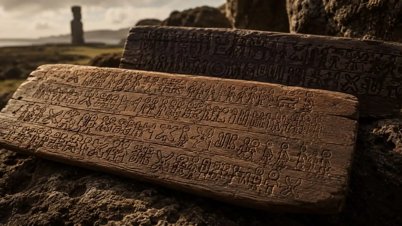 Rongorongo, os glifos enigmáticos da Ilha de Páscoa