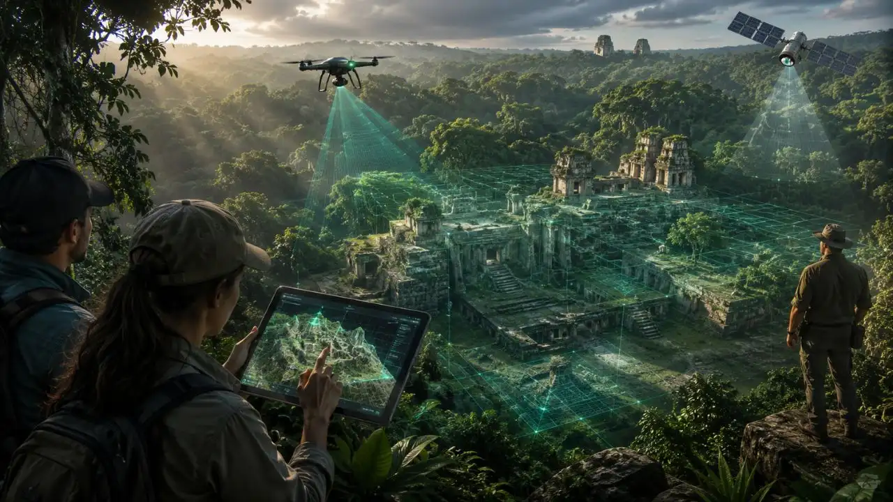 5 lugares secretos revelados por novas tecnologias