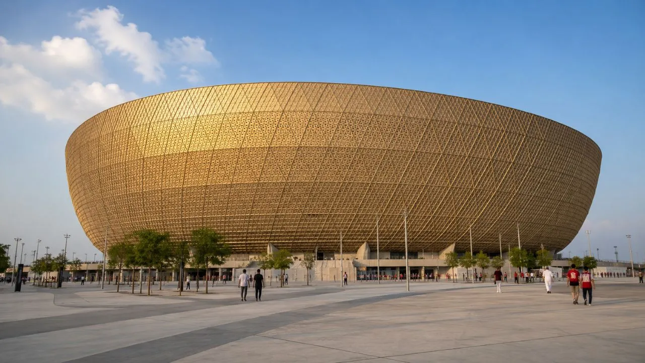 Lusail Stadium, no Catar