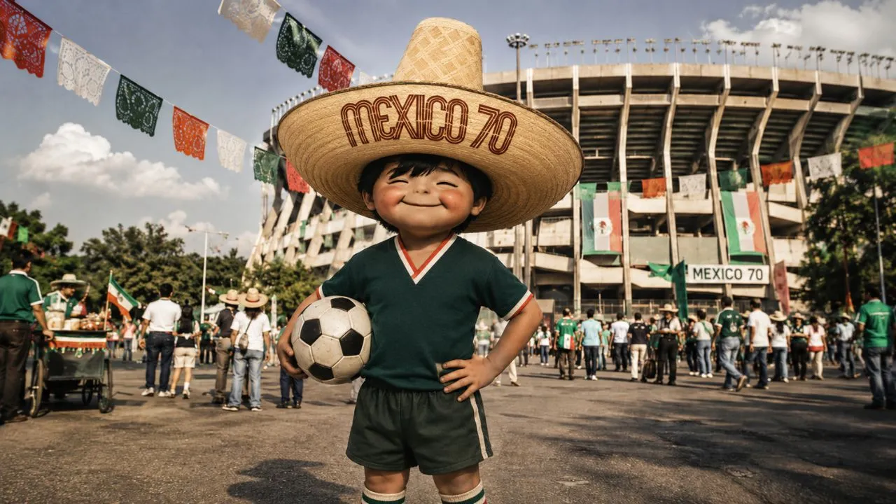 Juanito e a imagem tradicional do México