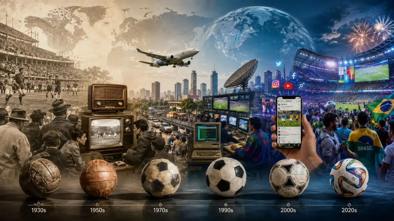 O que mudou no mundo após cada Copa do Mundo?