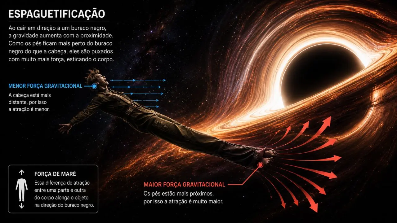 O que tem dentro de um buraco negro?