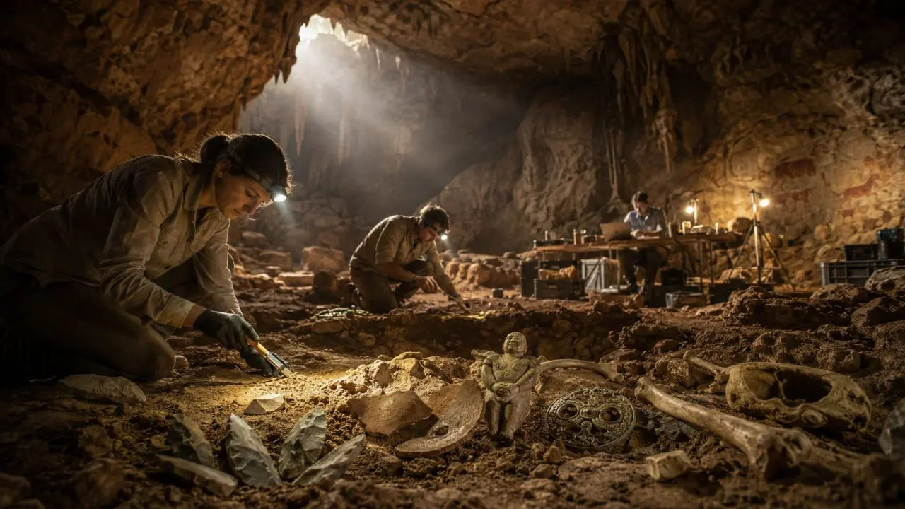 Objetos encontrados em cavernas que mudaram teorias históricas