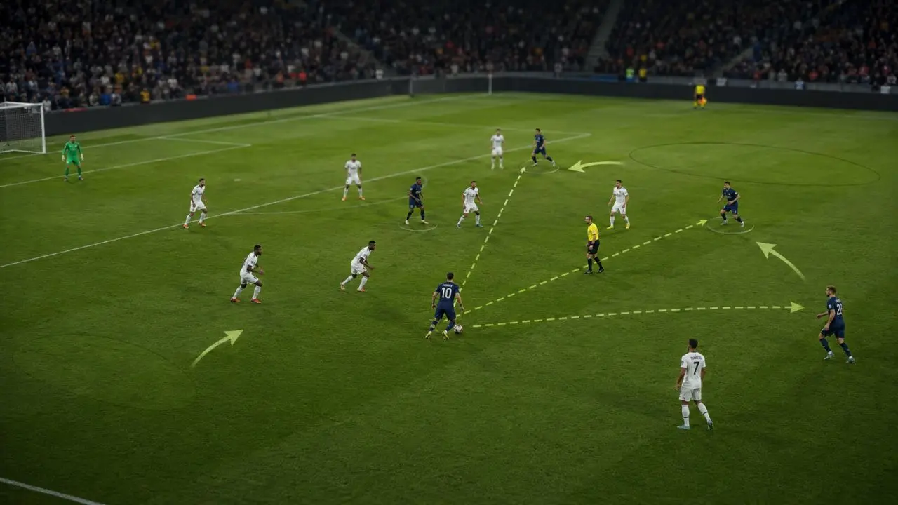 Por que alguns jogadores enxergam espaços que ninguém vê?