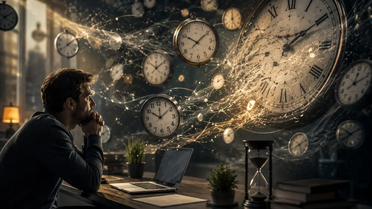 Por que alguns minutos parecem horas e alguns anos parecem dias?