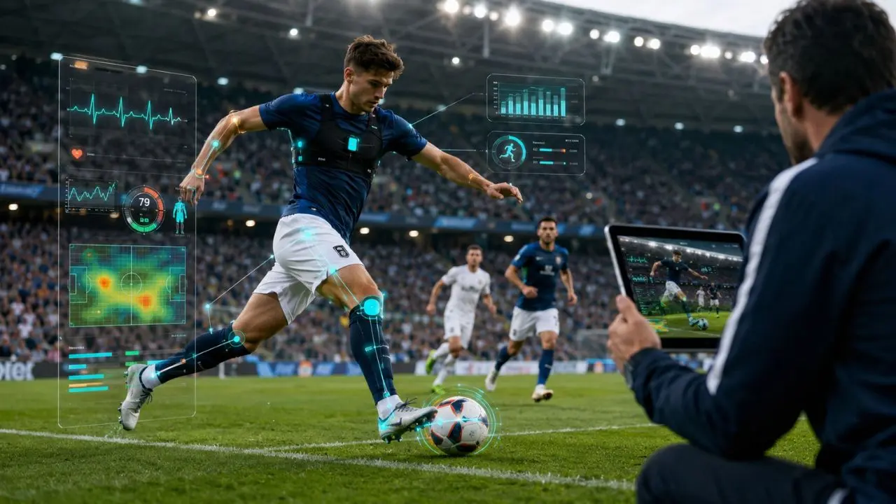 Como os sensores inteligentes estão mudando o futebol moderno