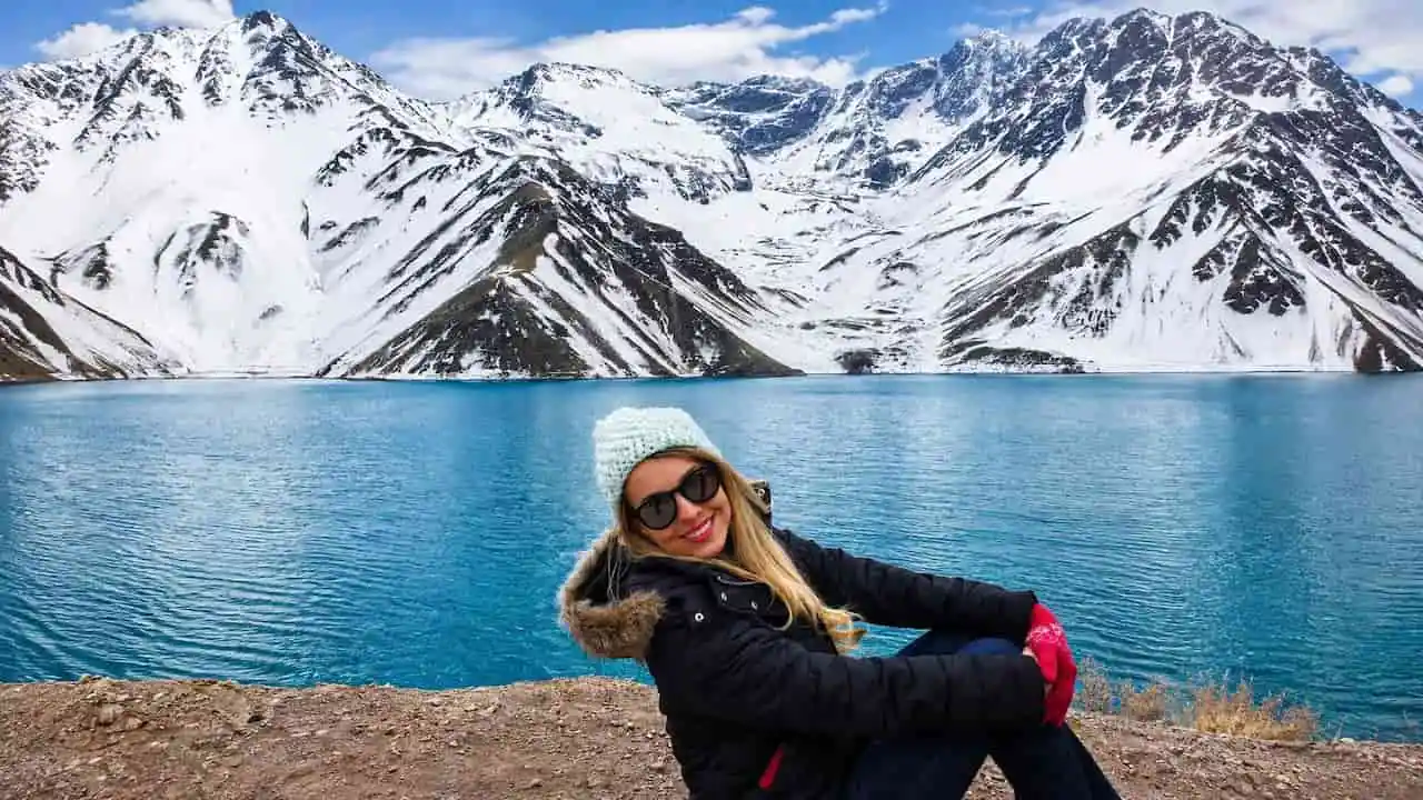 Cajón Del Maipo no Chile.