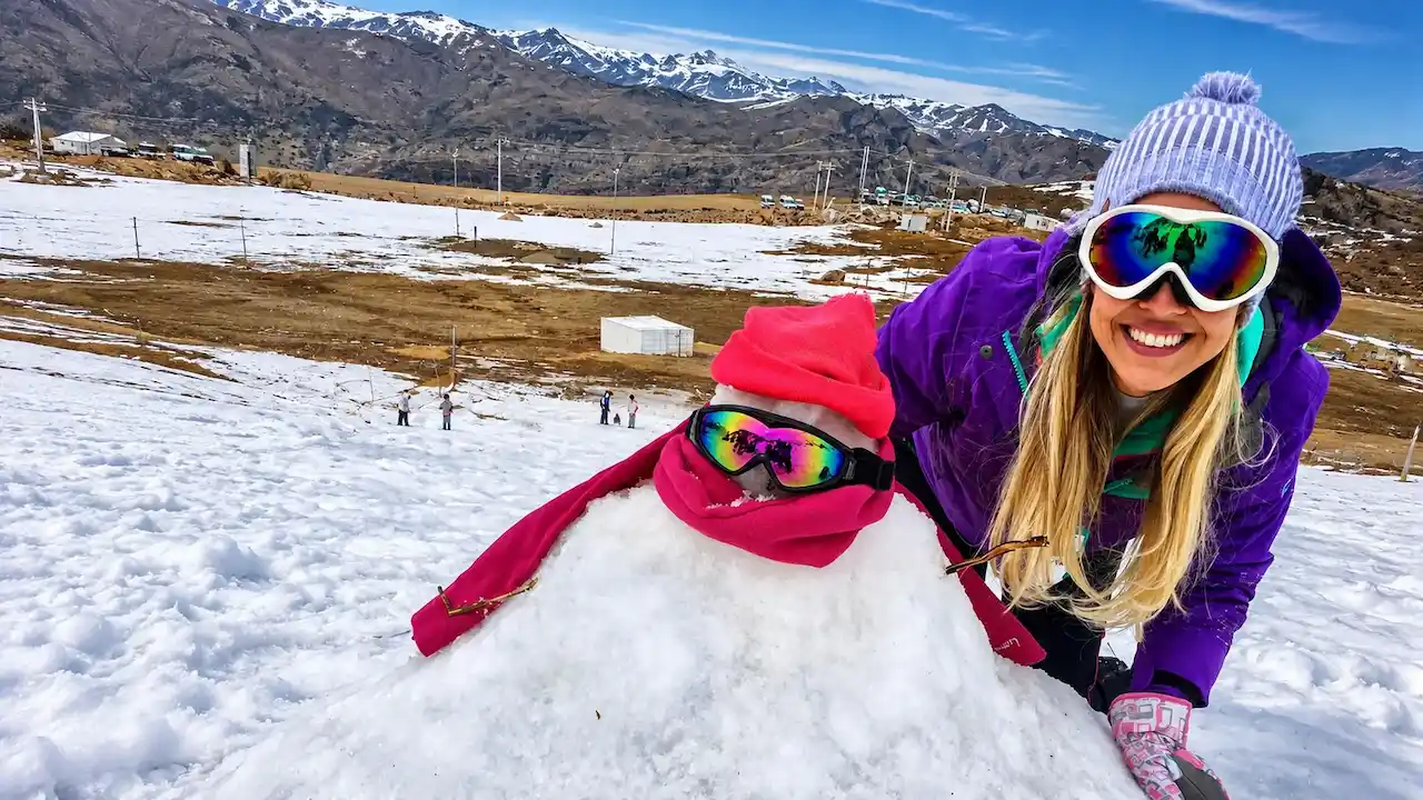 Valle nevado.