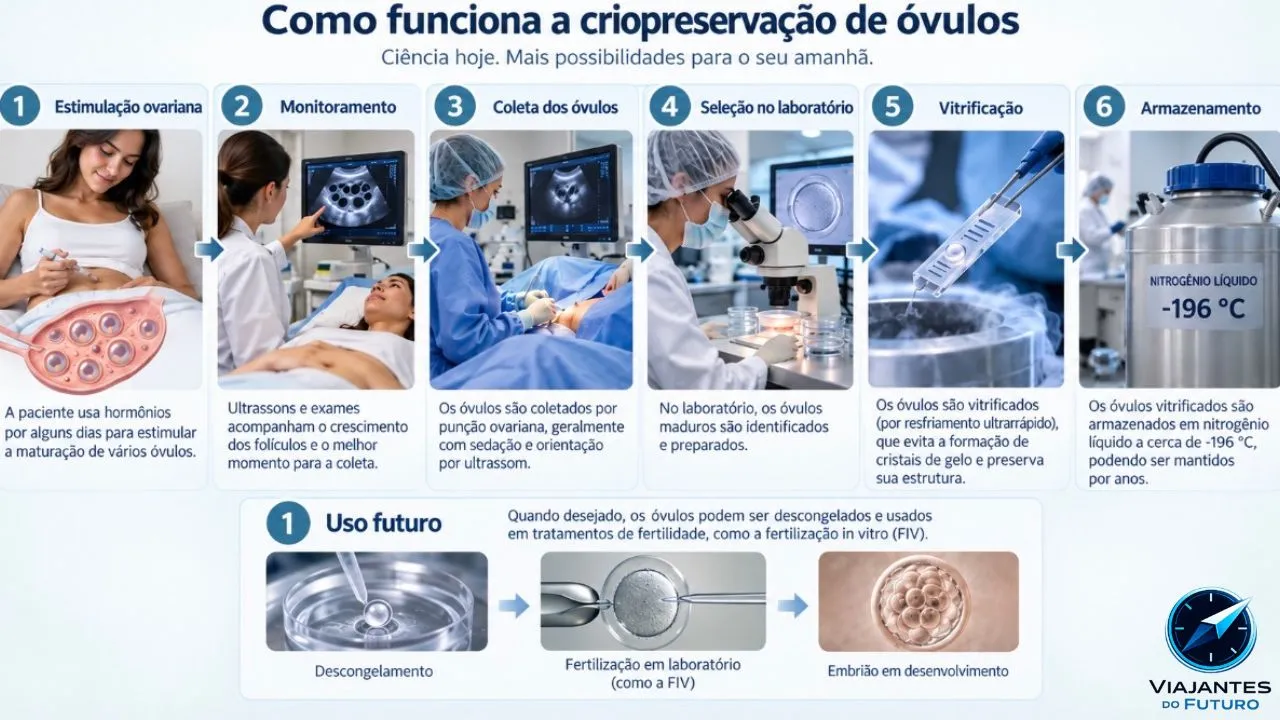 O que deveria saber sobre criopreservação de embriões?