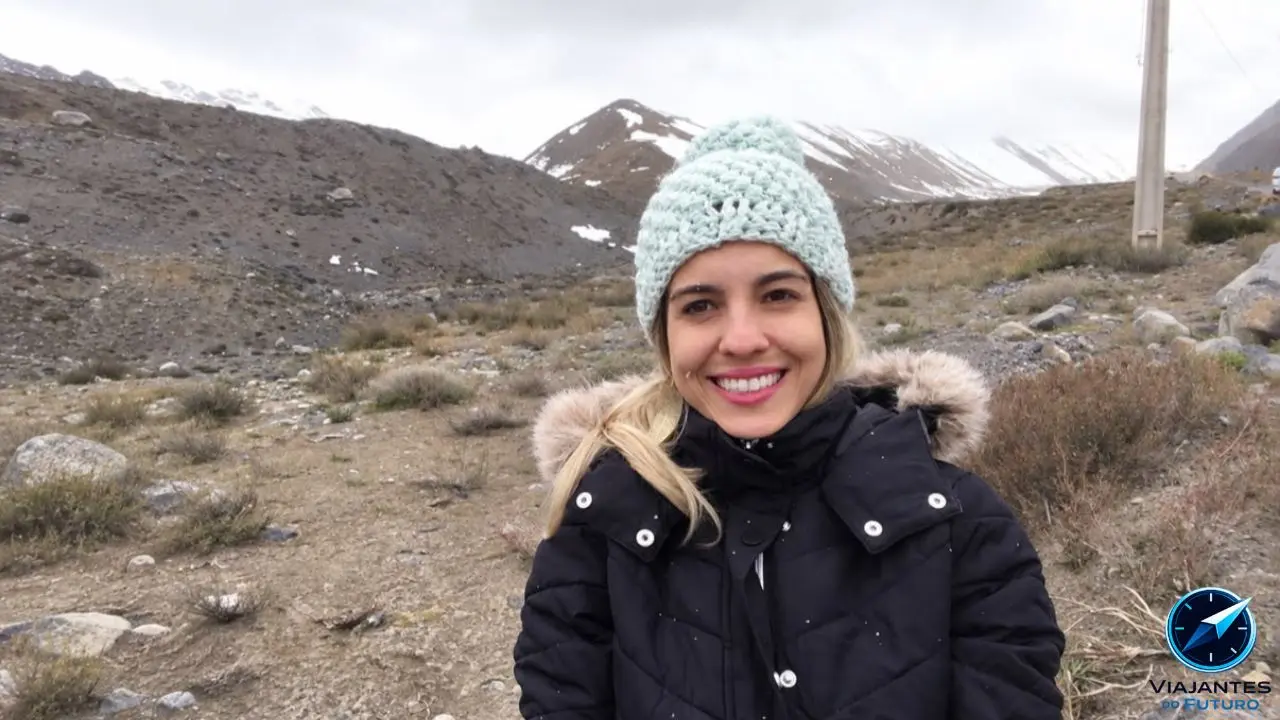 Neve em Cajón del Maipo.
